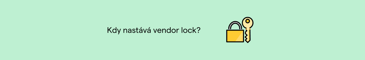 Exit a vendor lock Exit a vendor lock