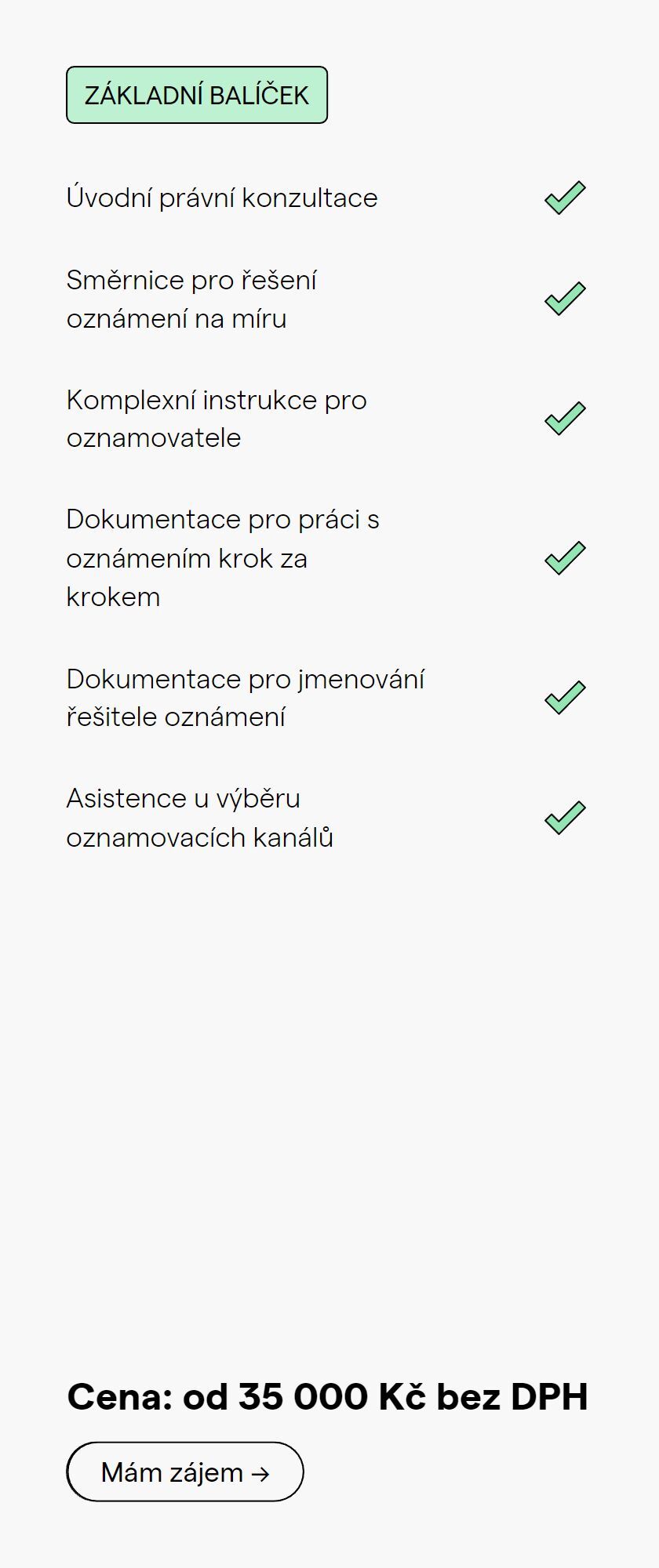 Základní balíček
